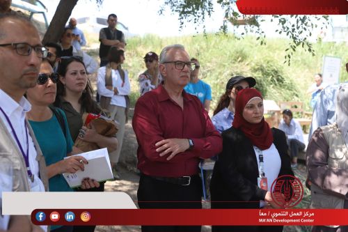 MA’AN Development Center Participates in Diplomatic Field Visit to the Northern Jordan Valley Highlighting Humanitarian Challenges and Community Resilience